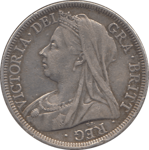 1900 HALFCROWN ( GVF ) - Halfcrown - Cambridgeshire Coins
