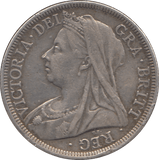 1900 HALFCROWN ( GVF ) - Halfcrown - Cambridgeshire Coins