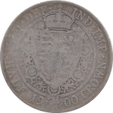 1900 HALFCROWN ( NF ) 1 - HALFCROWN - Cambridgeshire Coins