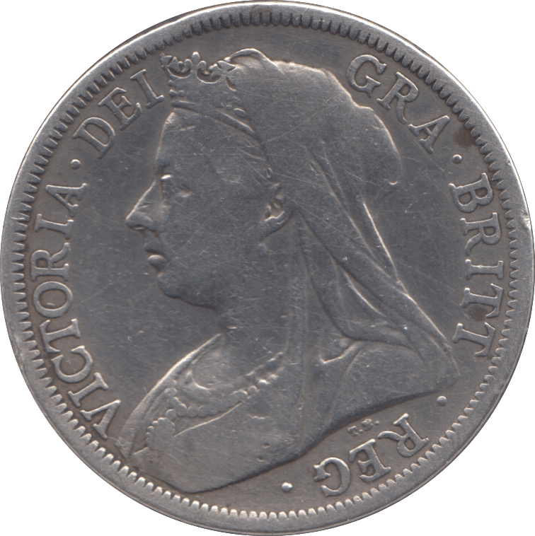 1900 HALFCROWN ( NF ) 5 - Halfcrown - Cambridgeshire Coins