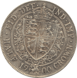 1900 HALFCROWN ( VF ) 7 - Halfcrown - Cambridgeshire Coins