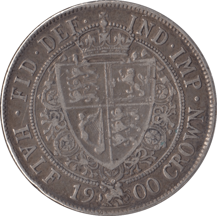 1900 HALFCROWN ( VF ) - HALFCROWN - Cambridgeshire Coins