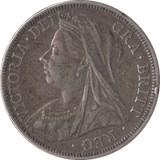 1900 HALFCROWN ( VF ) - HALFCROWN - Cambridgeshire Coins