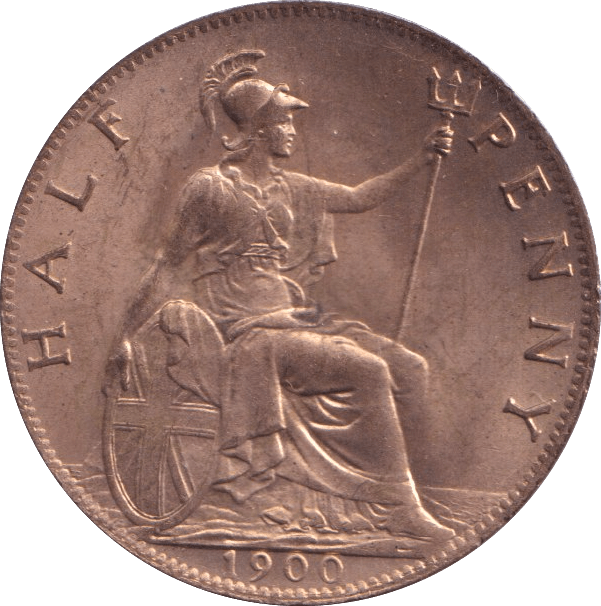 1900 HALFPENNY ( BU ) - Halfpenny - Cambridgeshire Coins