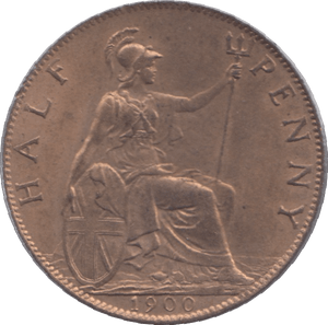1900 HALFPENNY ( BU ) - Halfpenny - Cambridgeshire Coins