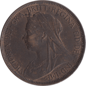 1900 HALFPENNY ( EF ) - Halfpenny - Cambridgeshire Coins