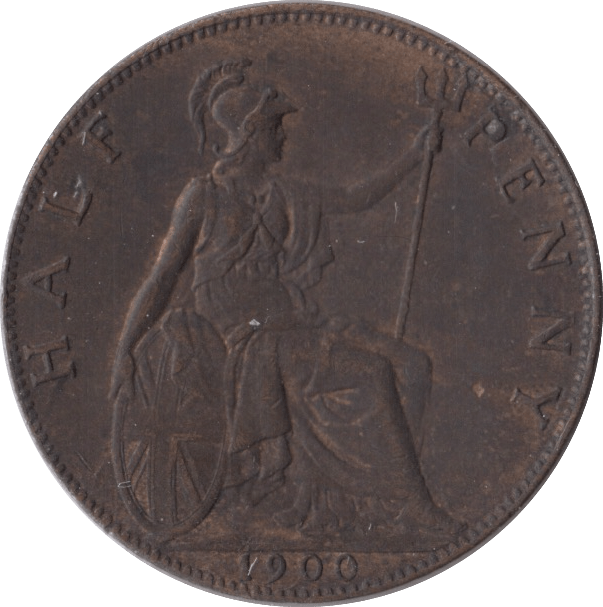 1900 HALFPENNY ( EF ) - Halfpenny - Cambridgeshire Coins