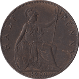 1900 HALFPENNY ( EF ) - Halfpenny - Cambridgeshire Coins