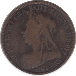 1900 HALFPENNY ( F ) 3 - Halfpenny - Cambridgeshire Coins