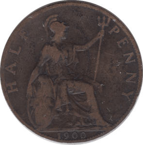 1900 HALFPENNY ( F ) 3 - Halfpenny - Cambridgeshire Coins