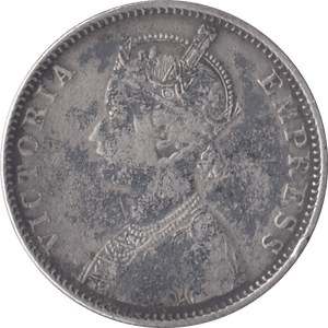 1900 INDIAN SILVER ONE RUPEE - SILVER WORLD COINS - Cambridgeshire Coins