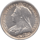 1900 MAUNDY ONE PENNY ( BU ) - Maundy Coins - Cambridgeshire Coins