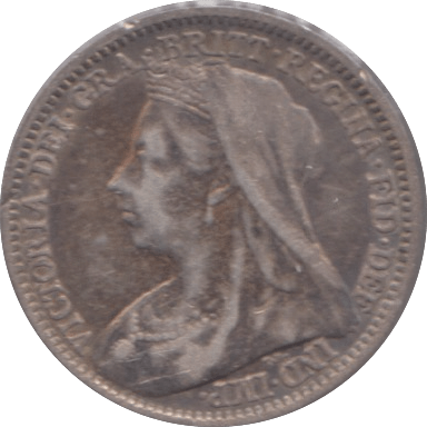 1900 MAUNDY THREEPENCE ( GF ) - Maundy Coins - Cambridgeshire Coins