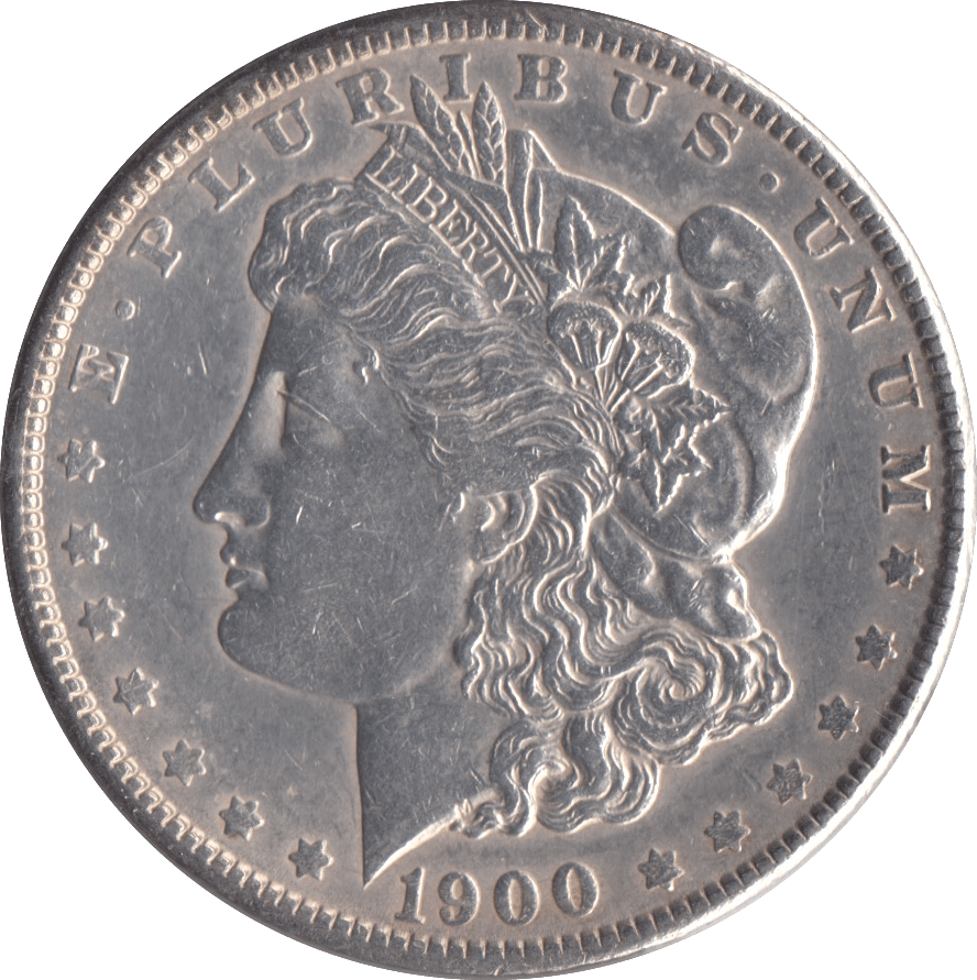 1900 MORGAN DOLLAR USA PHILADELPHIA MINT - SILVER WORLD COINS - Cambridgeshire Coins