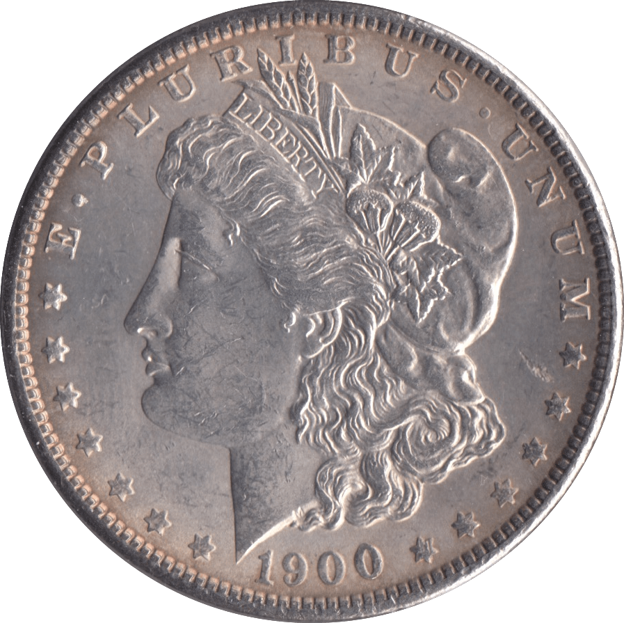 1900 MORGAN DOLLAR USA PHILADELPHIA MINT - SILVER WORLD COINS - Cambridgeshire Coins