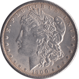 1900 MORGAN DOLLAR USA PHILADELPHIA MINT - SILVER WORLD COINS - Cambridgeshire Coins