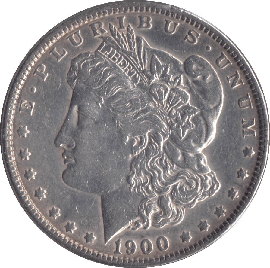 1900 MORGAN DOLLAR USA PHILADELPHIA MINT - SILVER WORLD COINS - Cambridgeshire Coins
