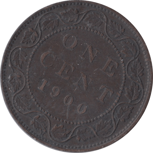 1900 ONE CENT CANADA - WORLD COINS - Cambridgeshire Coins