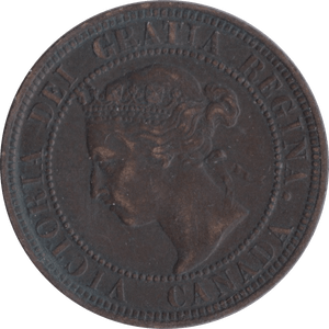 1900 ONE CENT CANADA - WORLD COINS - Cambridgeshire Coins