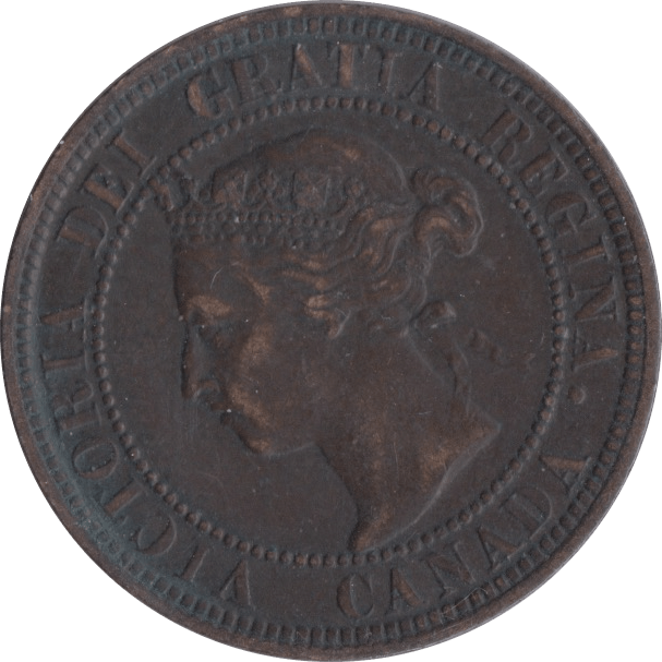 1900 ONE CENT CANADA - WORLD COINS - Cambridgeshire Coins
