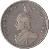 1900 ONE RUPEE GERMAN EAST AFRICA - WORLD COINS - Cambridgeshire Coins