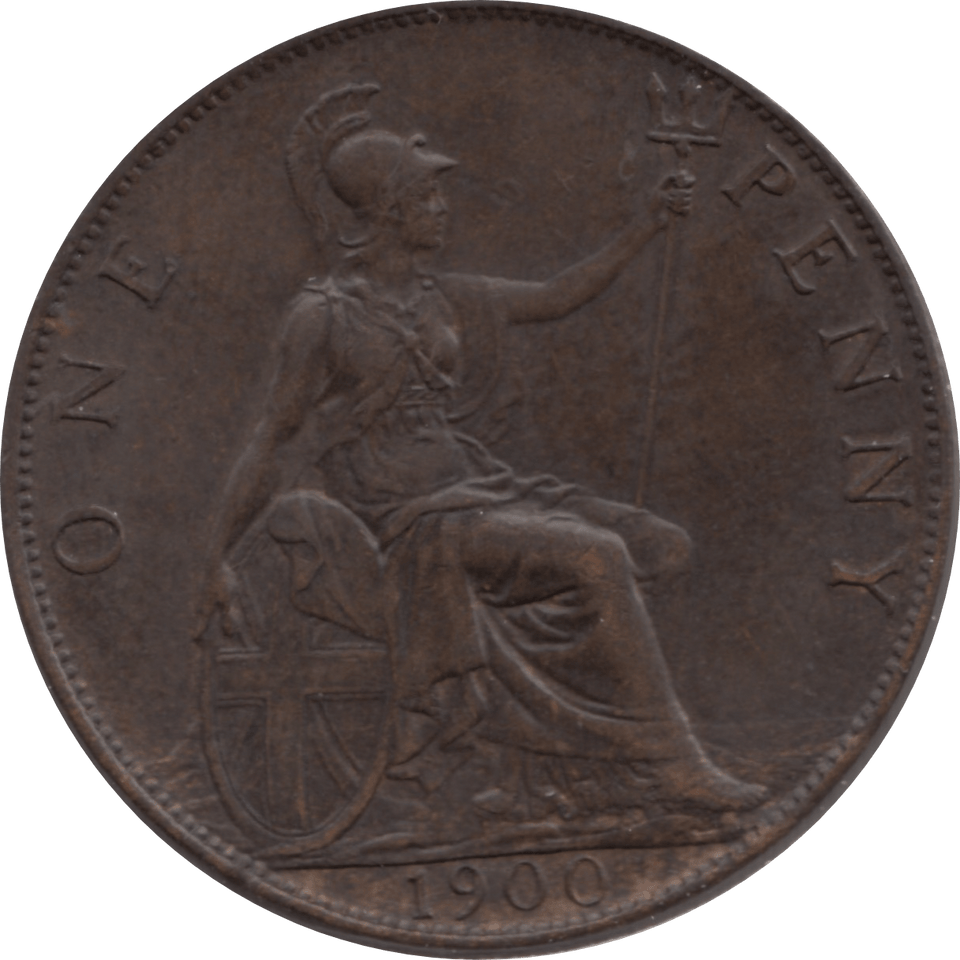 1900 PENNY 1 ( EF ) 10 - Penny - Cambridgeshire Coins