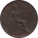 1900 PENNY 1 ( EF ) 10 - Penny - Cambridgeshire Coins