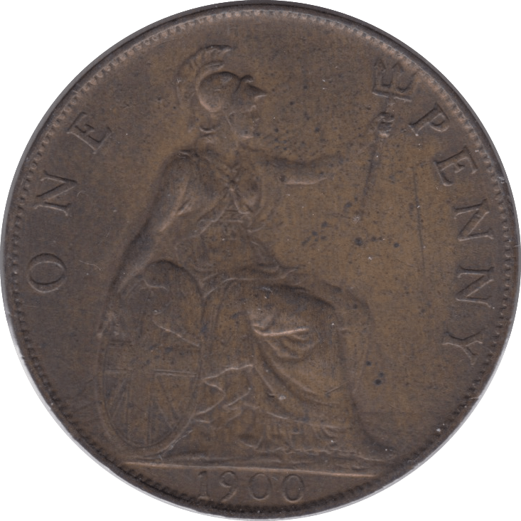 1900 PENNY 1 ( EF ) 6 - Penny - Cambridgeshire Coins