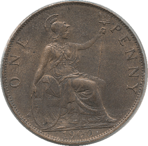1900 PENNY ( AUNC ) - Penny - Cambridgeshire Coins