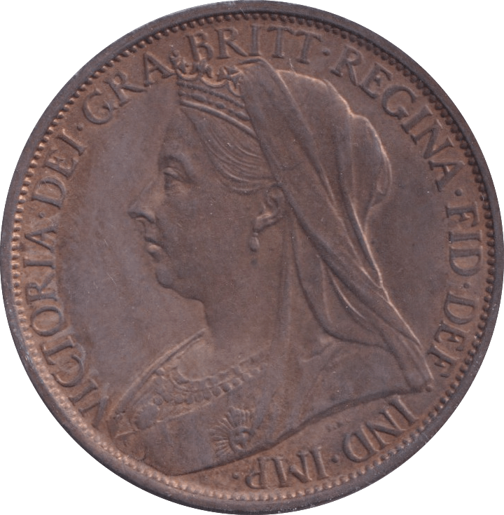 1900 PENNY ( UNC ) - Penny - Cambridgeshire Coins