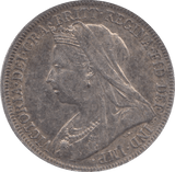 1900 SHILLING ( EF ) 12 - Shilling - Cambridgeshire Coins