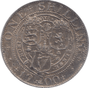 1900 SHILLING ( EF ) 12 - Shilling - Cambridgeshire Coins