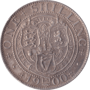 1900 SHILLING ( EF ) B - Shilling - Cambridgeshire Coins