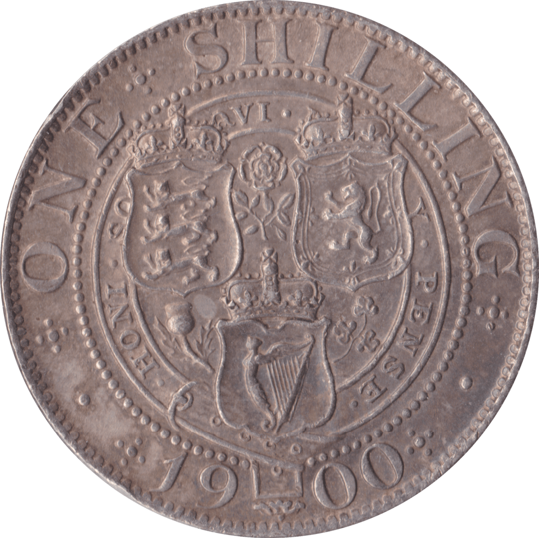 1900 SHILLING ( EF ) B - Shilling - Cambridgeshire Coins