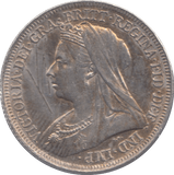1900 SHILLING ( EF ) - Shilling - Cambridgeshire Coins