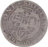 1900 SHILLING ( FAIR ) 25 - Shilling - Cambridgeshire Coins
