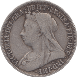 1900 SHILLING ( FINE ) 5 - Shilling - Cambridgeshire Coins