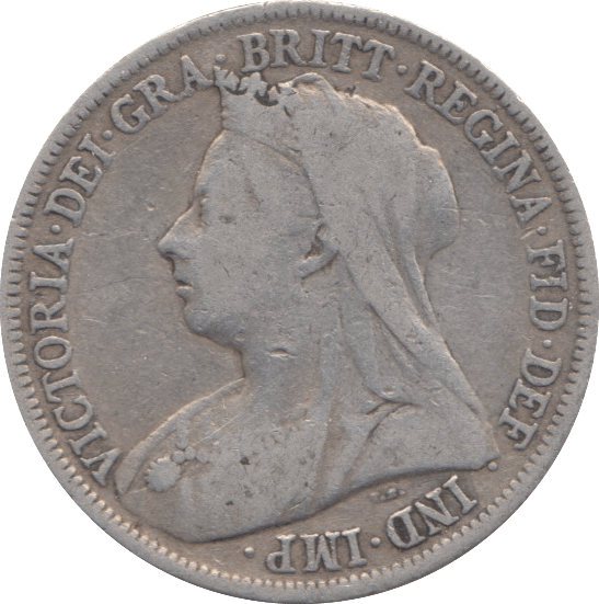 1900 SHILLING ( FINE ) 5 - SHILLING - Cambridgeshire Coins
