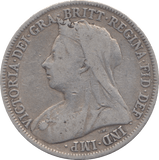 1900 SHILLING ( FINE ) 5 - SHILLING - Cambridgeshire Coins