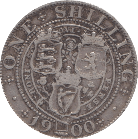 1900 SHILLING ( FINE ) 5 - Shilling - Cambridgeshire Coins