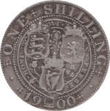 1900 SHILLING ( FINE ) 5 - Shilling - Cambridgeshire Coins