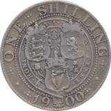 1900 SHILLING ( FINE ) 5 - SHILLING - Cambridgeshire Coins