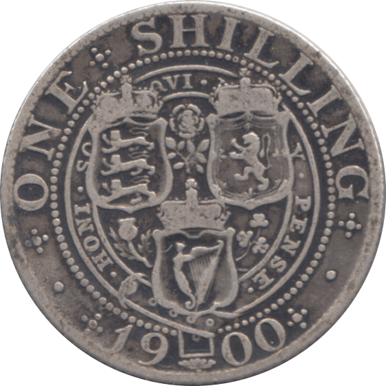 1900 SHILLING ( FINE ) 6 - Shilling - Cambridgeshire Coins