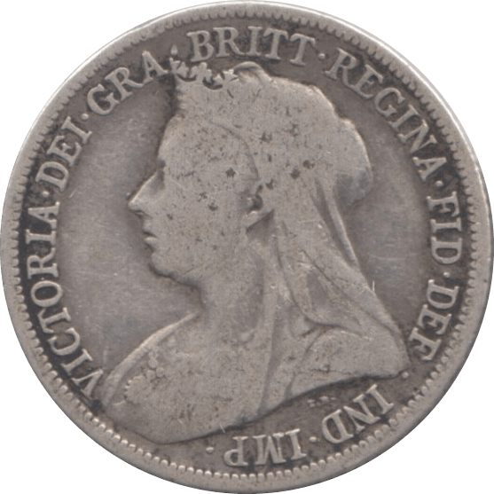1900 SHILLING ( FINE ) 6 - Shilling - Cambridgeshire Coins
