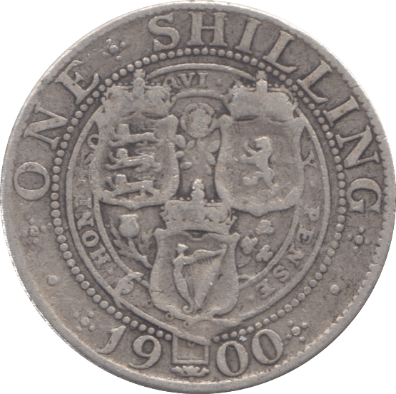 1900 SHILLING ( FINE ) - Shilling - Cambridgeshire Coins