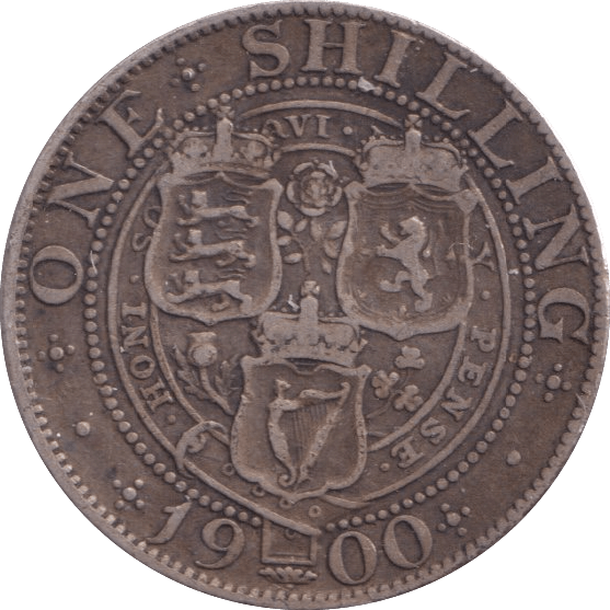 1900 SHILLING ( FINE ) - Shilling - Cambridgeshire Coins