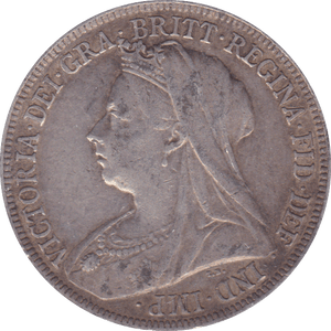 1900 SHILLING ( VF ) A - Shilling - Cambridgeshire Coins