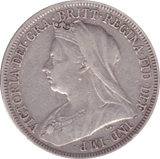 1900 SHILLING ( VF ) B - Shilling - Cambridgeshire Coins