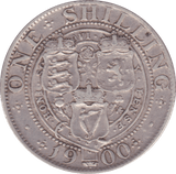 1900 SHILLING ( VF ) B - Shilling - Cambridgeshire Coins