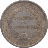 1900 SILVER 1 PIASTRES FRENCH INDO CHINA - SILVER WORLD COINS - Cambridgeshire Coins